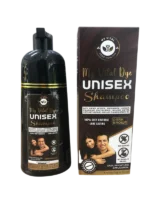 Myvital Hair Dye Shampoo – Instant Hair Dye for Men & Women | Dark Brown/Black 400ml - Image 3